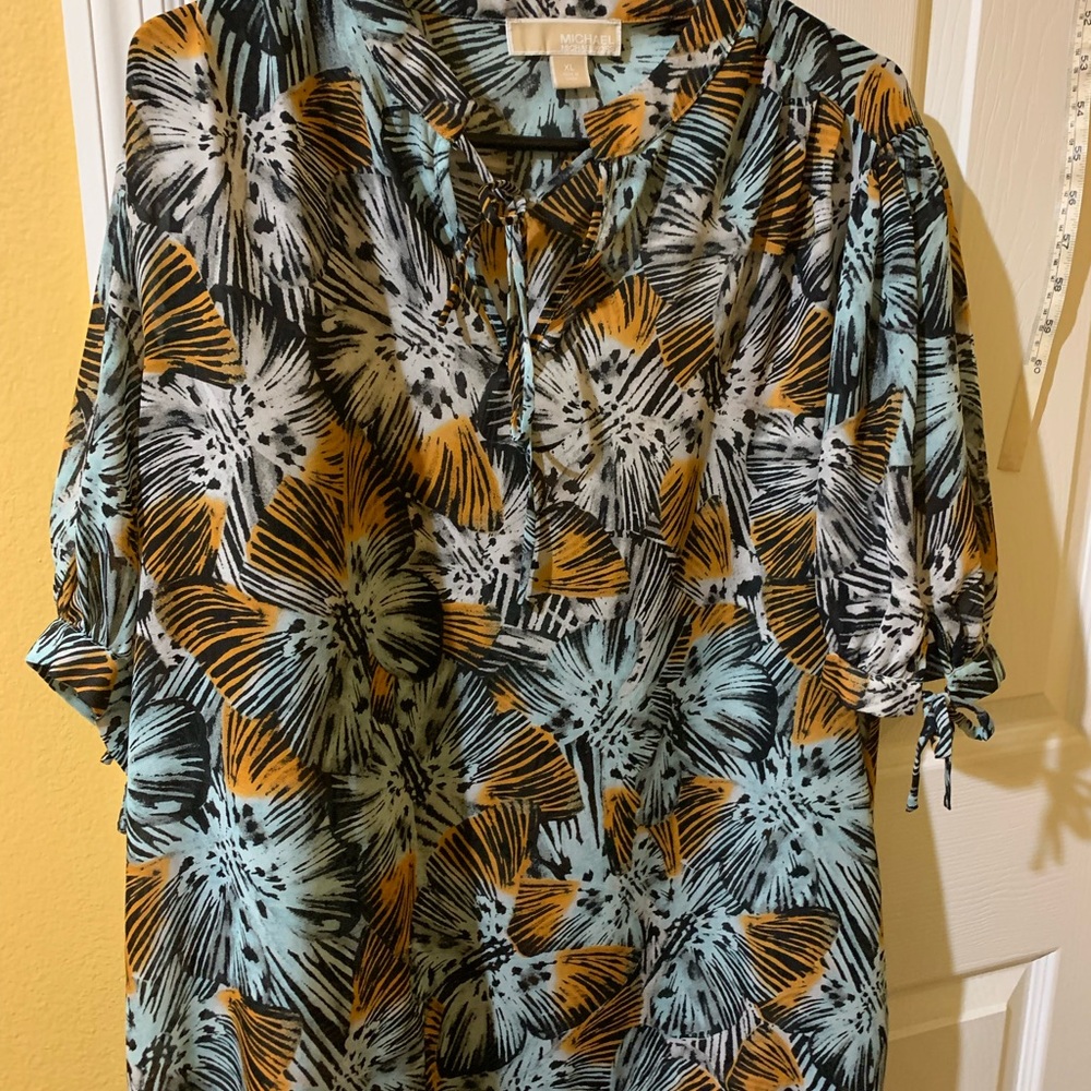 Michael Kors Animal print blouse
